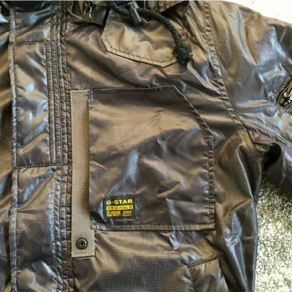 G.STAR ORIGINAL CAMO BOMBER WINDBREAKER  sz.L - Picture 3 of 9